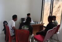 Kepala KUA Belimbing Hulu Sosialisasikan Rashdul Kiblat kepada Takmir Masjid Al-Amin