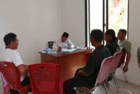 KUA Belimbing Hulu Fasilitasi Penandatanganan AIW Tanah Masjid Al-Amin Desa Tiong Keranjik